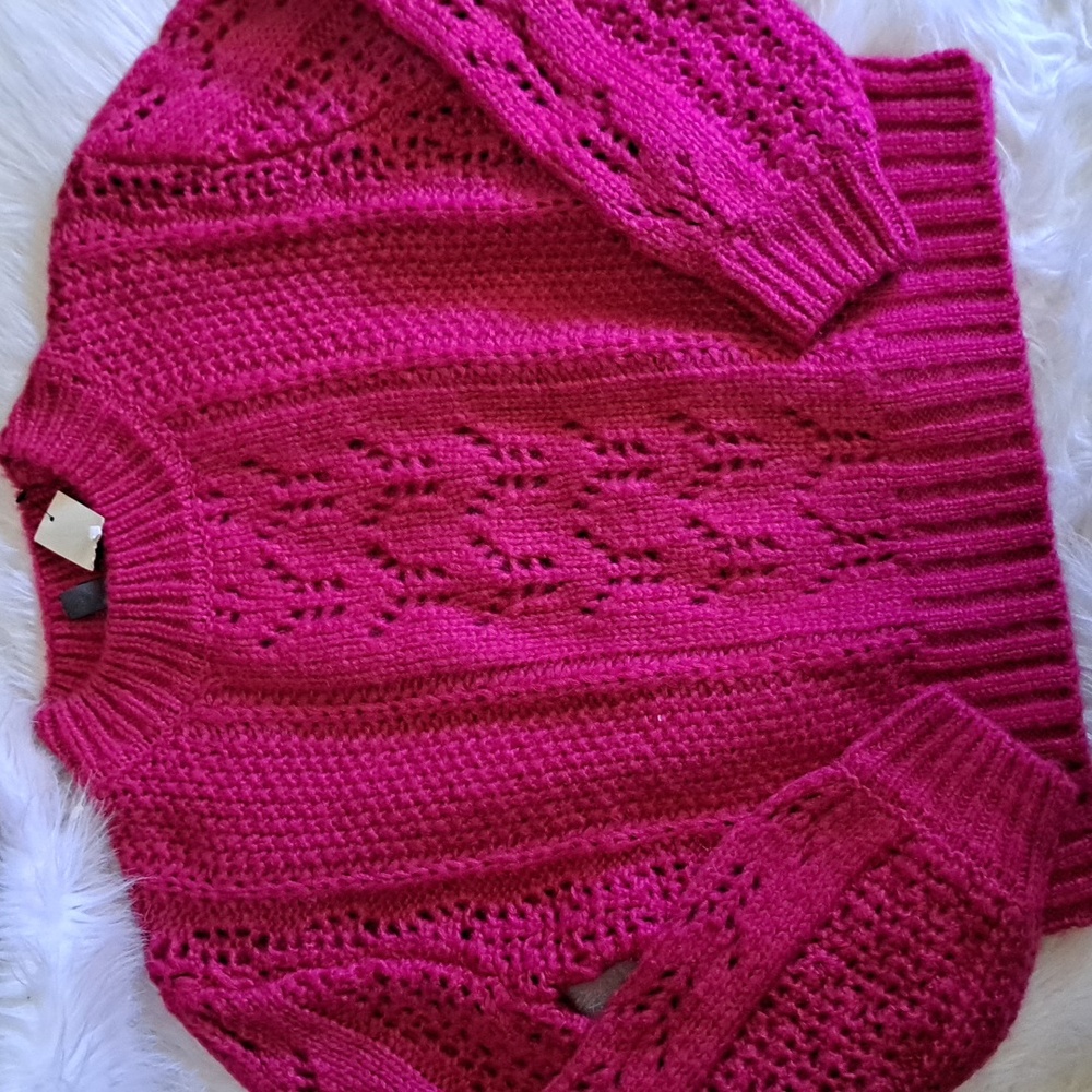 Closet Closing Sale-Alya (Francesca's) Dark Fusicia Sweater